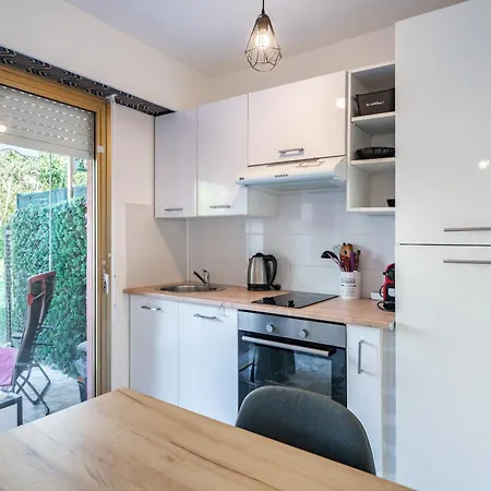 Avec Terrasse Et Jardin Arbore - 5 Min Hypercentre Apartament