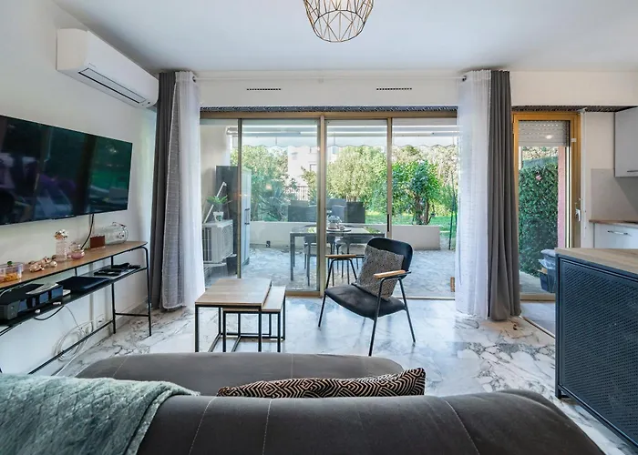 Avec Terrasse Et Jardin Arbore - 5 Min Hypercentre * Cannes
